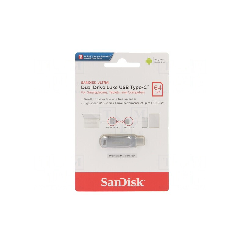 Pendrive USB 3.1 64GB Dual USB-A USB-C | Electronic-mag.ro | Componente Electronice Pendrive USB 3.1 64GB Dual USB-A USB-C | Electronic-mag.ro | Componente Electronice