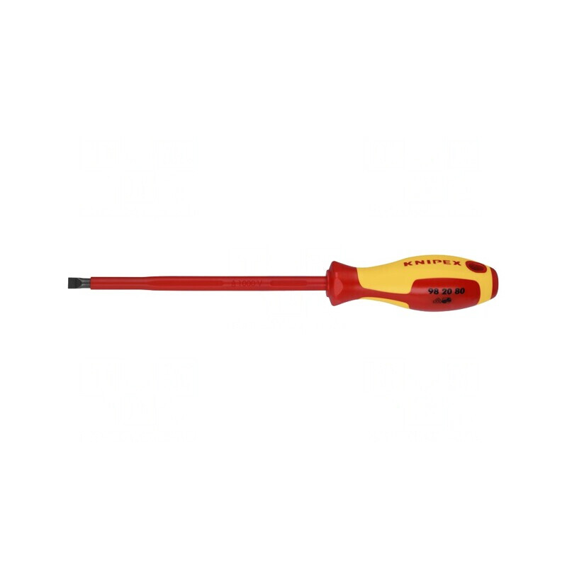 Șurubelniță Izolată Plată 8,0x1,2mm 175mm 1kVAC | Electronic-mag.ro | Componente Electronice