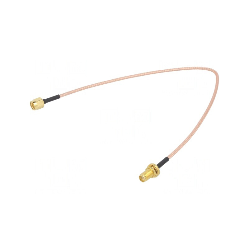 Cablu 50Ω RP-SMA Mamă la SMA Mufă 1,22m Ecranat -65÷150°C | Electronic-mag.ro | Componente Electronice
