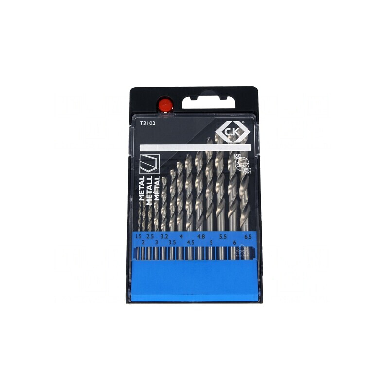 Set Burghie Metal Oțel Rapid HSS cu Cutie Plastic | Electronic-mag.ro | Componente Electronice