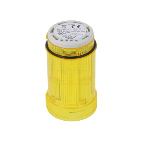 Semnalizator luminos BA15D galben 12-250V | Electronic-mag.ro | Componente Electronice