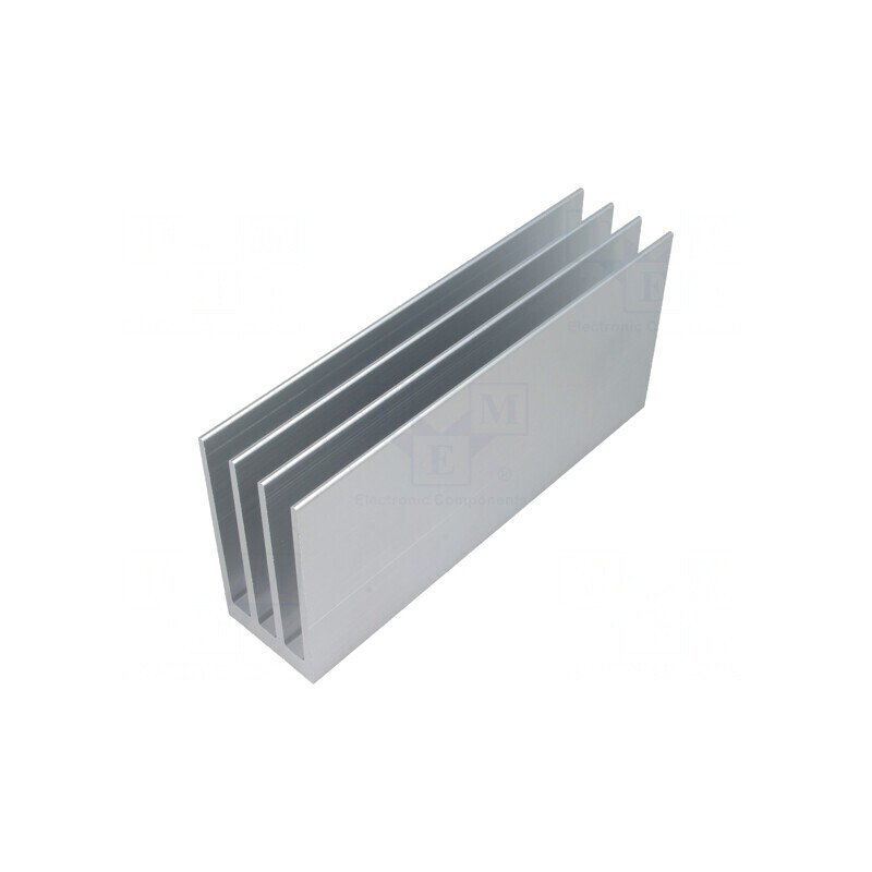 Radiator extrudat cu aripioare 150mm x 35mm aluminiu brut | Electronic-mag.ro | Componente Electronice