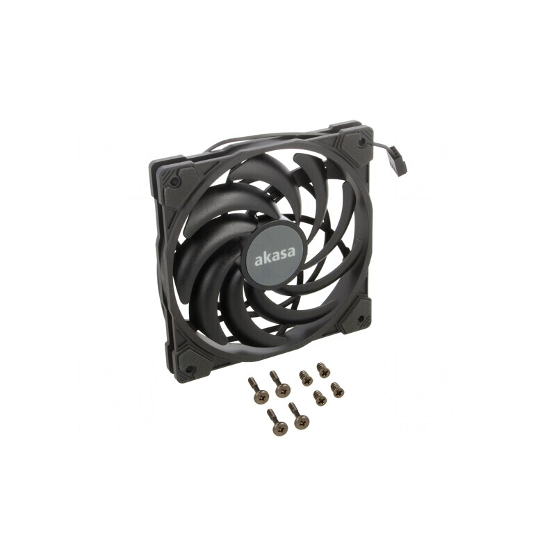 Ventilator DC axial 12V 120x120x15mm | Electronic-mag.ro | Componente Electronice
