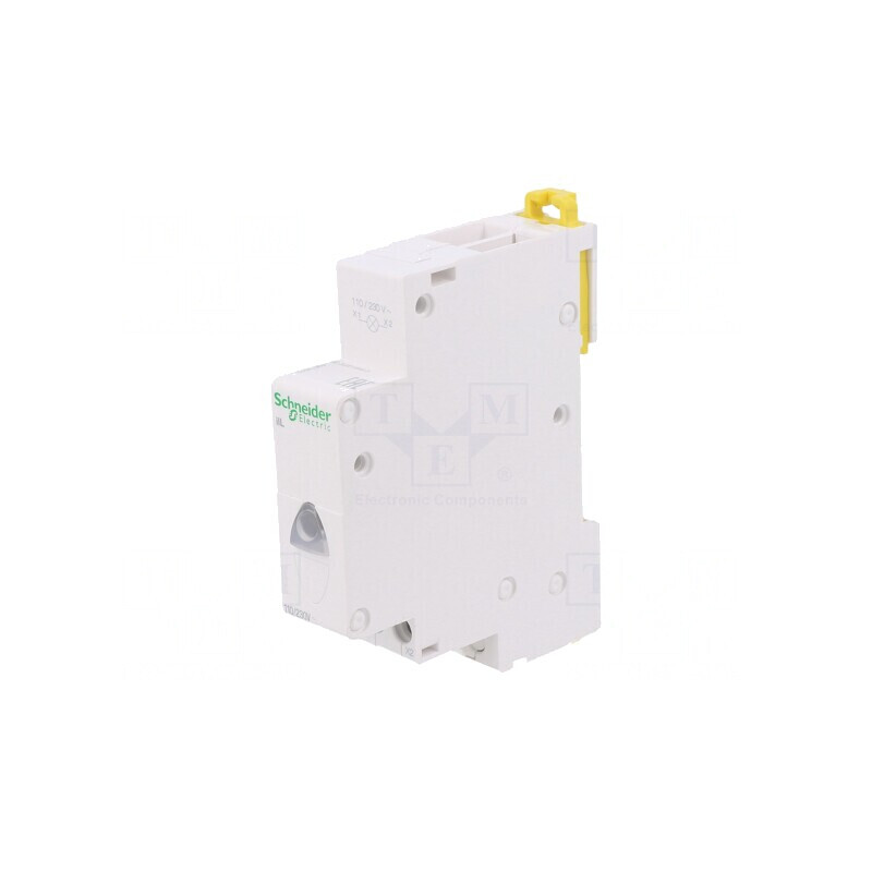 Lampă de control LED albă pentru șină DIN 110-230VAC | Electronic-mag.ro | Componente Electronice Lampă de control LED albă pentru șină DIN 110-230VAC | Electronic-mag.ro | Componente Electronice