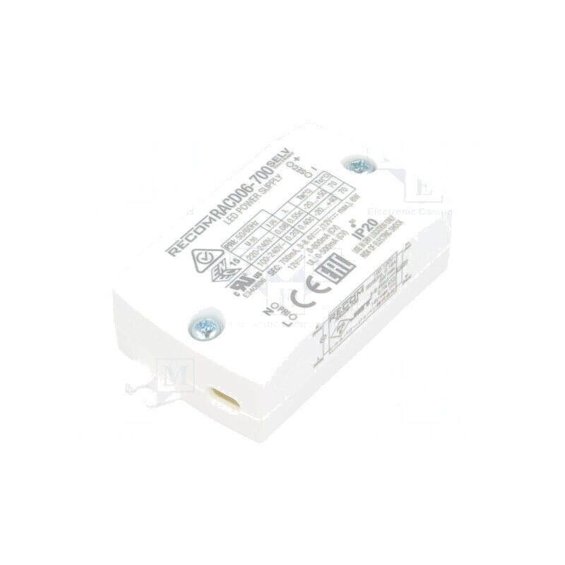 Alimentator LED 20W 2-40VDC 500mA IP20 | Electronic-mag.ro | Componente Electronice