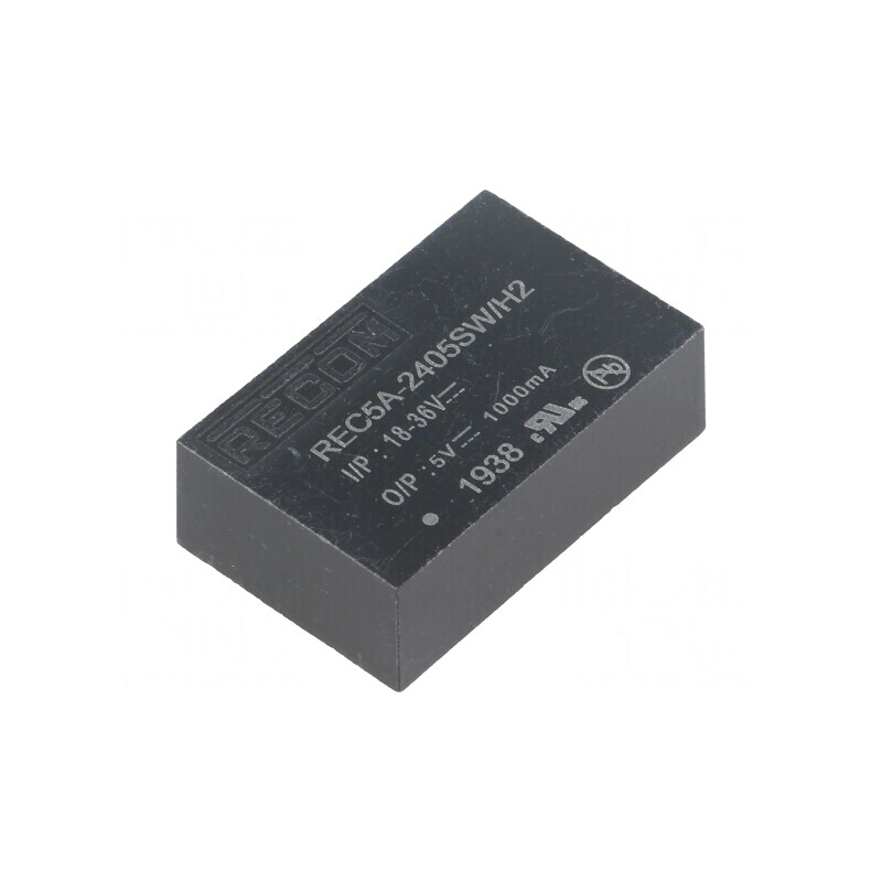 Convertor DC/DC 5W 18-36V la 5V 1A DIP24 | Electronic-mag.ro | Componente Electronice