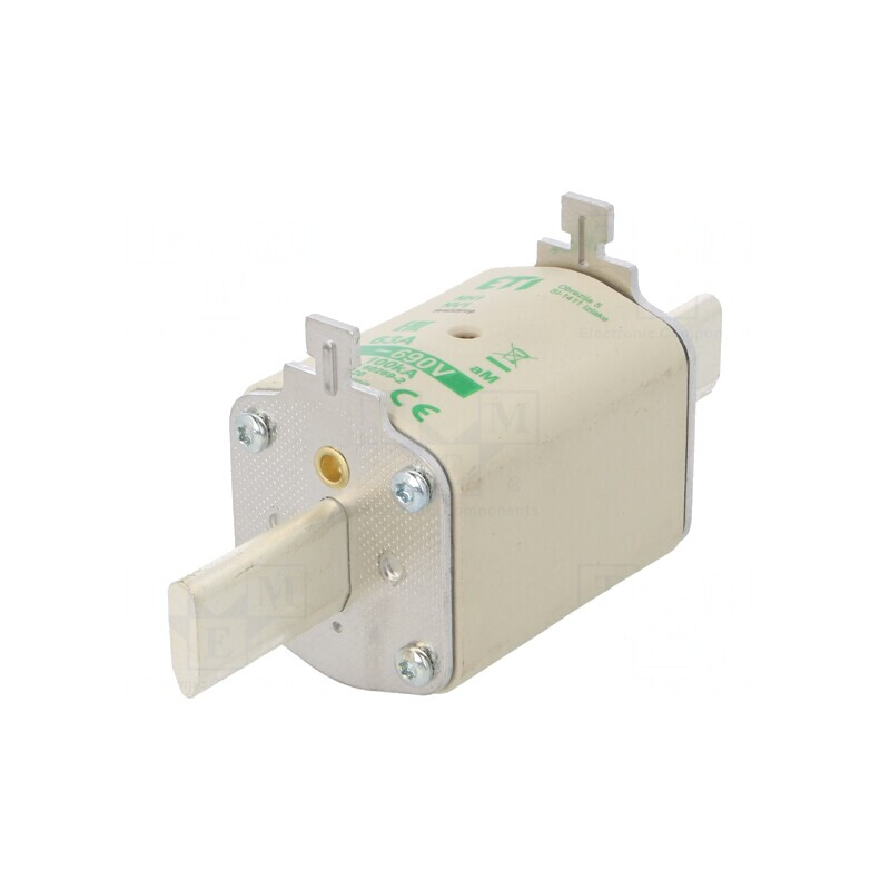 Siguranță ceramică industrială NH1 63A 690VAC | Electronic-mag.ro | Componente Electronice