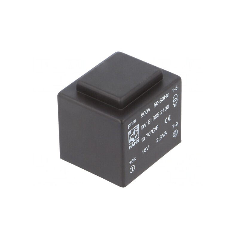 Transformator încapsulat 2,3VA 18V 128mA PCB | Electronic-mag.ro | Componente Electronice