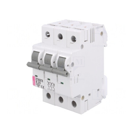 Întrerupător Automat 25A 3 Poli B25 | Electronic-mag.ro | Componente Electronice