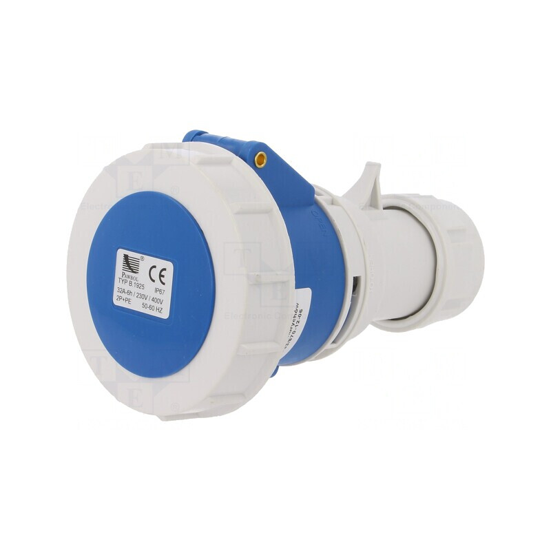 Conector Alimentare AC 32A 400VAC IEC 60309 IP67 | Electronic-mag.ro | Componente Electronice