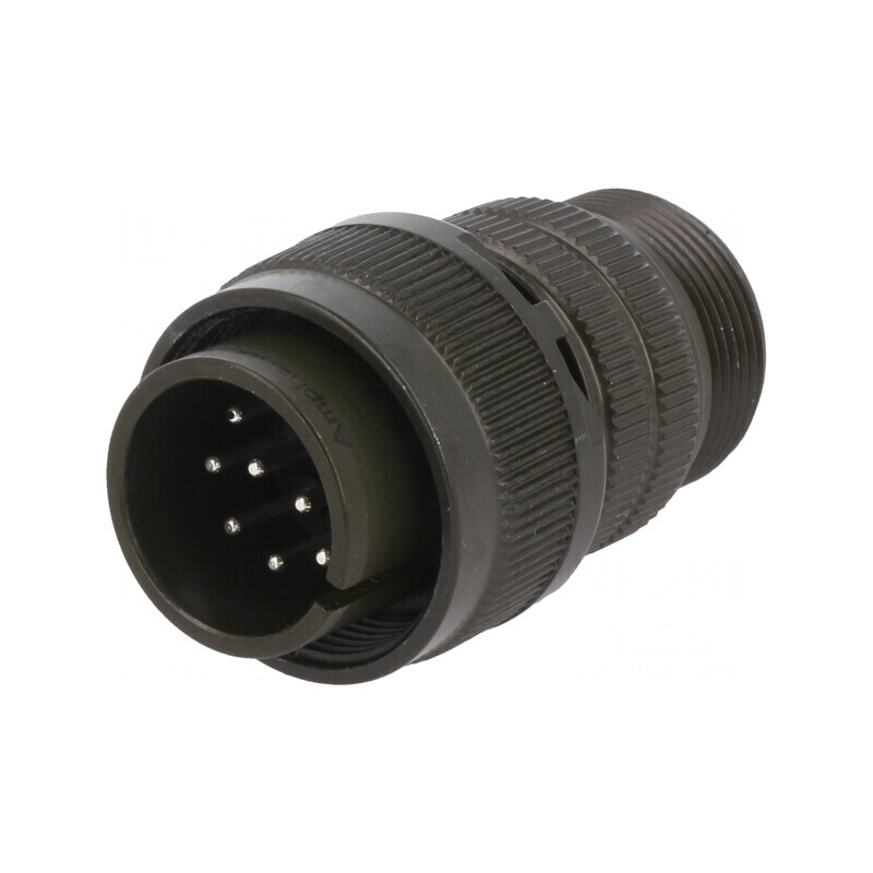 Conector Circular Aluminiu 18 MS/DS Oliv | Electronic-mag.ro | Componente Electronice