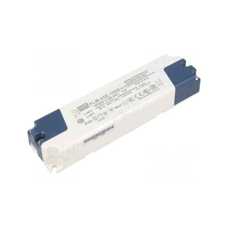 Alimentator LED 25,2W 14-24VDC 1050mA | Electronic-mag.ro | Componente Electronice