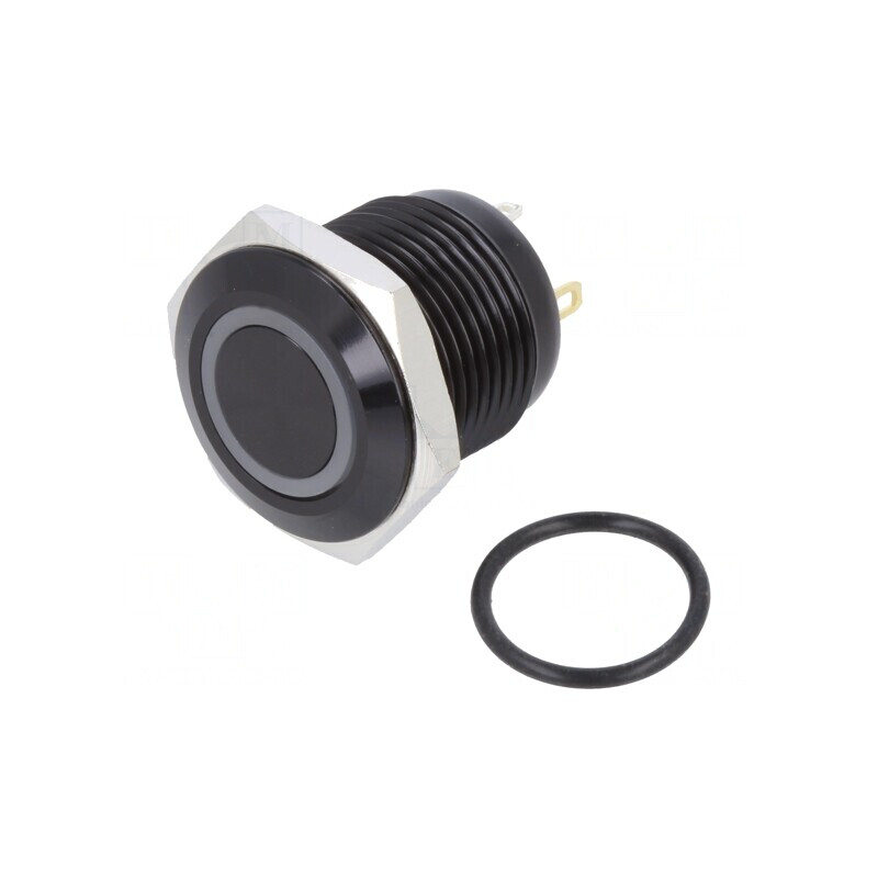Comutator anti-vandalism albă SPST-NO 2A/48VDC IP65 | Electronic-mag.ro | Componente Electronice