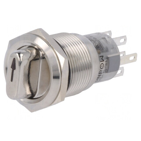Comutator rotativ 3 poziții DP4T 0,5A 220VAC 1A 24VDC | Electronic-mag.ro | Componente Electronice