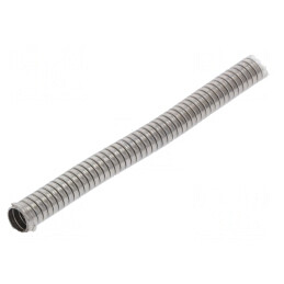 Tub de protecție oțel inoxidabil 23mm 30m IP40 | Electronic-mag.ro | Componente Electronice