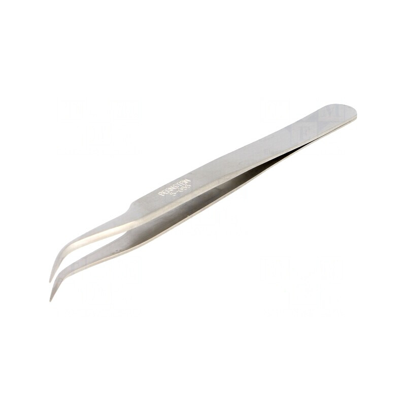 Pensetă 120mm pentru lucrări de precizie cu vârf îngust, 15g | Electronic-mag.ro | Componente Electronice