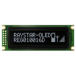 Afișaj OLED Grafic 100x16 Alb 85x30x10mm | Electronic-mag.ro | Componente Electronice