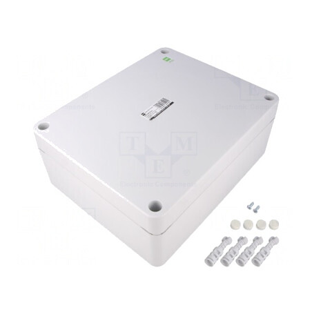 Carcasă Universală Industrial Gri 220x270x106mm | Electronic-mag.ro | Componente Electronice