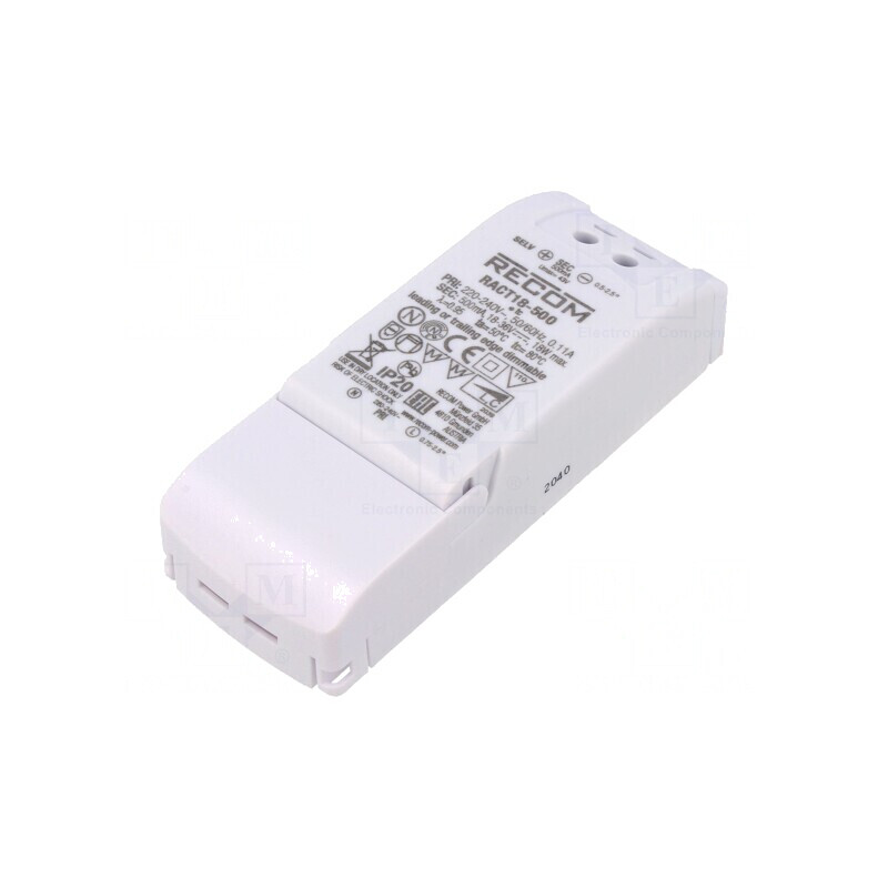 Alimentator LED 18W 18-36VDC 500mA | Electronic-mag.ro | Componente Electronice