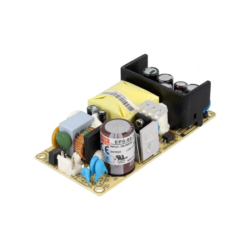 Alimentator Pulsatoriu 65W 12V EPS-65-12 | Electronic-mag.ro | Componente Electronice