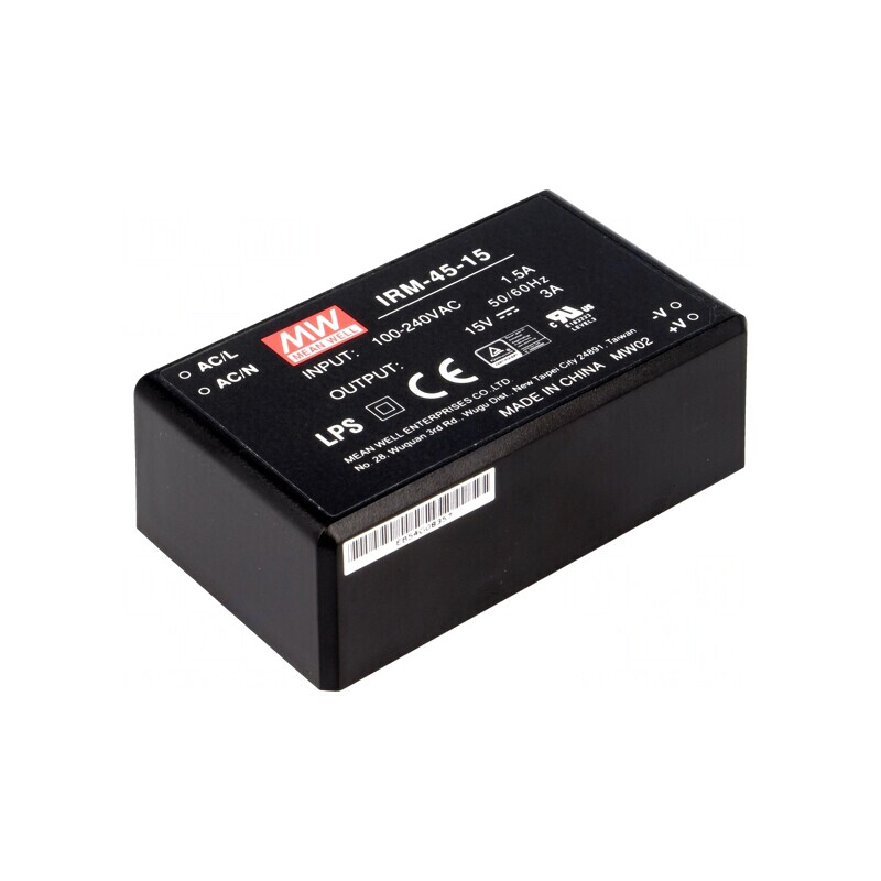 Convertor AC/DC 45W 15V 3A | Electronic-mag.ro | Componente Electronice