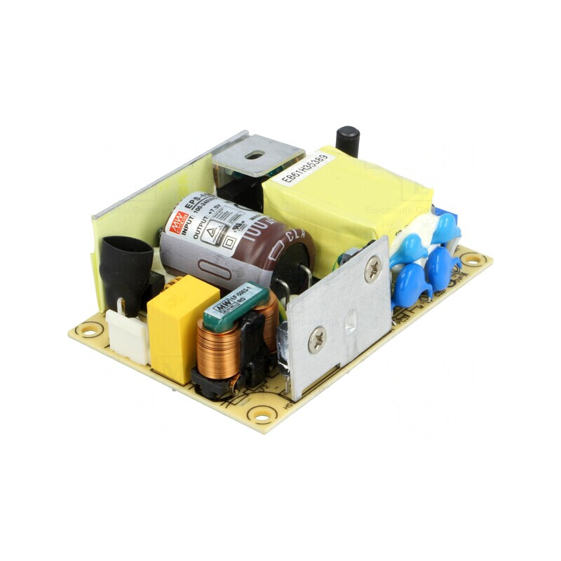 Alimentator Pulsatoriu Deschis 60W 80-264VAC 1.8A 85% EPS-65S-7.5 | Electronic-mag.ro | Componente Electronice