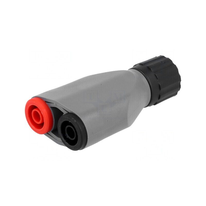 Adaptor 3A Banană 4mm BNC Soclu | Electronic-mag.ro | Componente Electronice