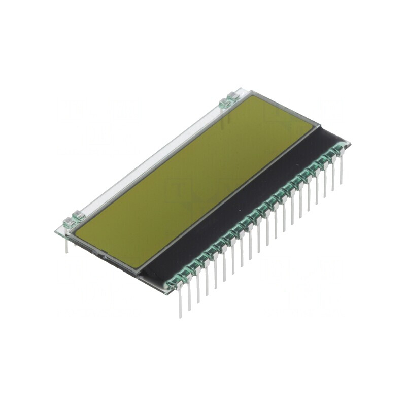 LCD Alfanumeric 16x3 Galben-Verde STN Positive | Electronic-mag.ro | Componente Electronice