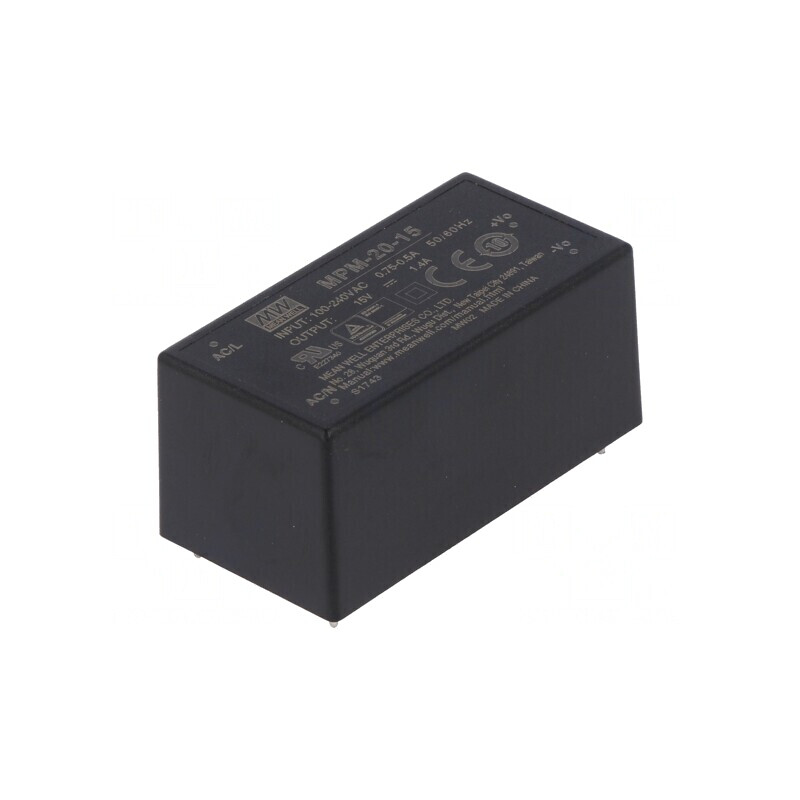 Convertor AC/DC 20W 15V 1.4A PCB | Electronic-mag.ro | Componente Electronice