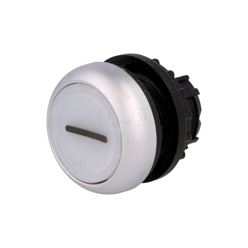 Comutator Apăsare 22mm Alb IP67 | Electronic-mag.ro | Componente Electronice