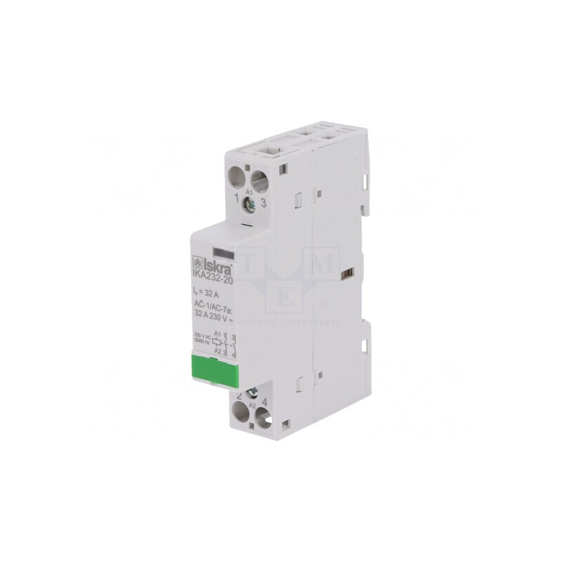 Contactor 2-Poli 32A 230V NO x2 pentru Instalații | Electronic-mag.ro | Componente Electronice Contactor 2-Poli 32A 230V NO x2 pentru Instalații | Electronic-mag.ro | Componente Electronice