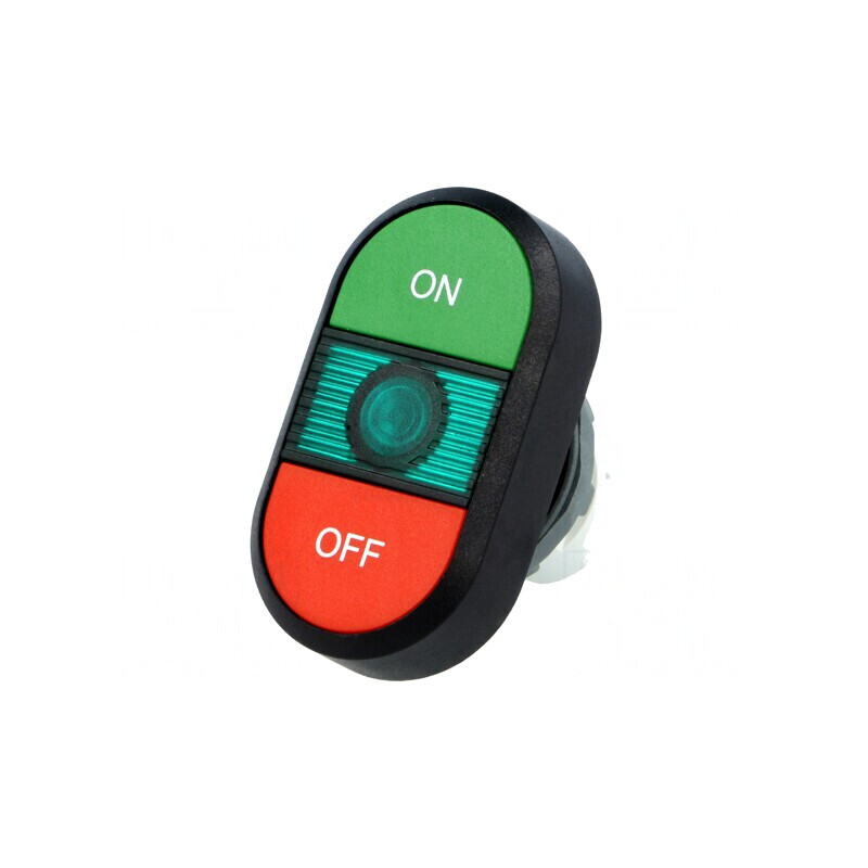 Comutator Dublu 22mm Roșu/Verde IP66 | Electronic-mag.ro | Componente Electronice