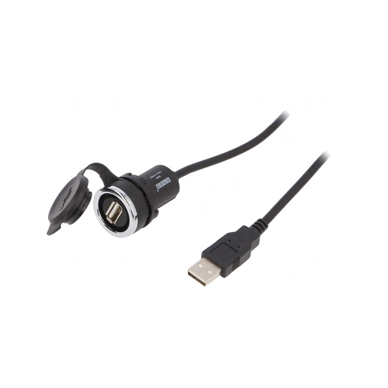 Soclu USB Panou 22mm IP65 1.5m Plastic | Electronic-mag.ro | Componente Electronice Soclu USB Panou 22mm IP65 1.5m Plastic | Electronic-mag.ro | Componente Electronice