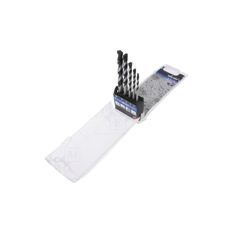 Set Burghie Beton Oțel PROFI BETON 5buc | Electronic-mag.ro | Componente Electronice