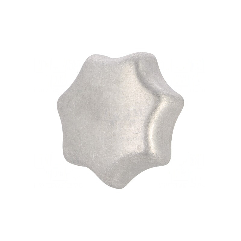 Buton de Reglare Aluminiu Ø63mm M12 | Electronic-mag.ro | Componente Electronice