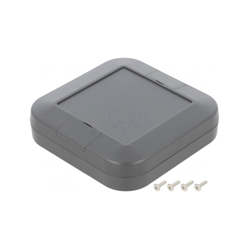 Carcasă Universală WP ABS Grafit IP67 100x100x25mm | Electronic-mag.ro | Componente Electronice