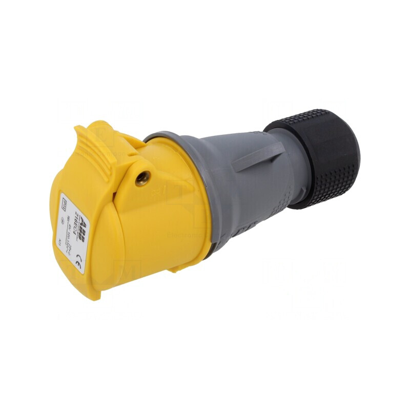 Conector Alimentare AC Trifazat Mufă Mamă pe Cablu | Electronic-mag.ro | Componente Electronice
