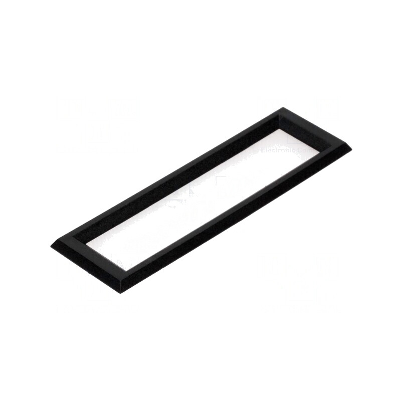 Cadru Negru ABS 97,5x29,4mm 81,5x17,2mm | Electronic-mag.ro | Componente Electronice Cadru Negru ABS 97,5x29,4mm 81,5x17,2mm | Electronic-mag.ro | Componente Electronice