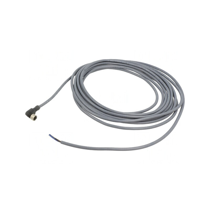 Cablu de conectare M8 în unghi 5m 60VAC 3A 75VDC | Electronic-mag.ro | Componente Electronice