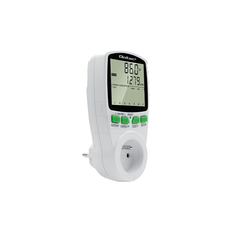 Contor Digital de Energie 0-16A cu Calculare Costuri | Electronic-mag.ro | Componente Electronice