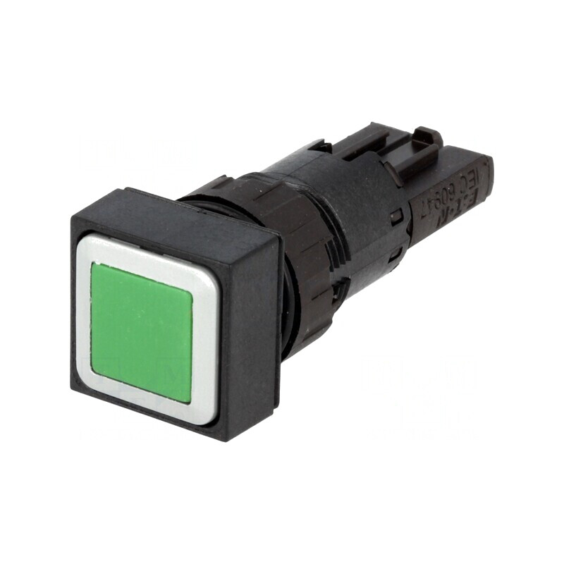 Comutator cu apăsare 16mm verde | Electronic-mag.ro | Componente Electronice