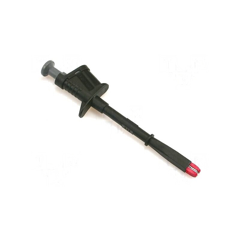 Clips de măsurare crocodil negru 20A 1000V 4mm | Electronic-mag.ro | Componente Electronice