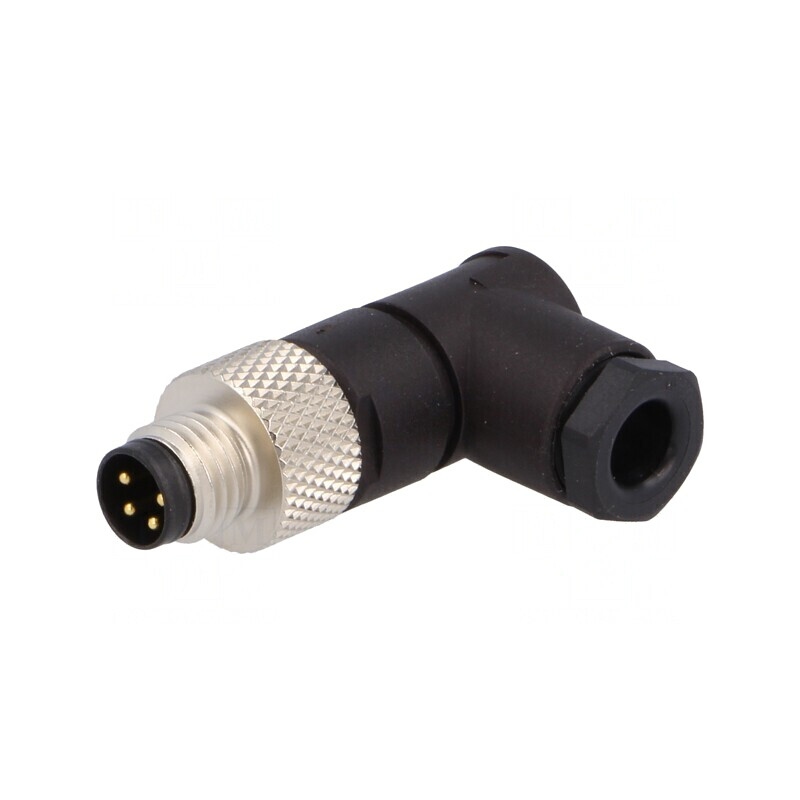 Conector M8 4-PIN 90° pe Cablu | Electronic-mag.ro | Componente Electronice