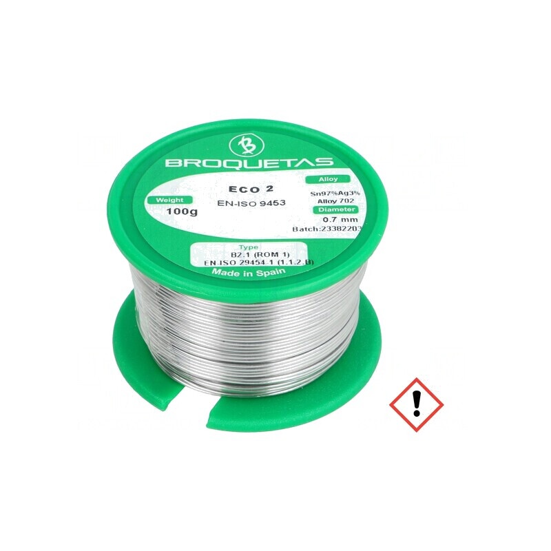 Sârmă de lipit fără plumb 0,7mm 100g | Electronic-mag.ro | Componente Electronice