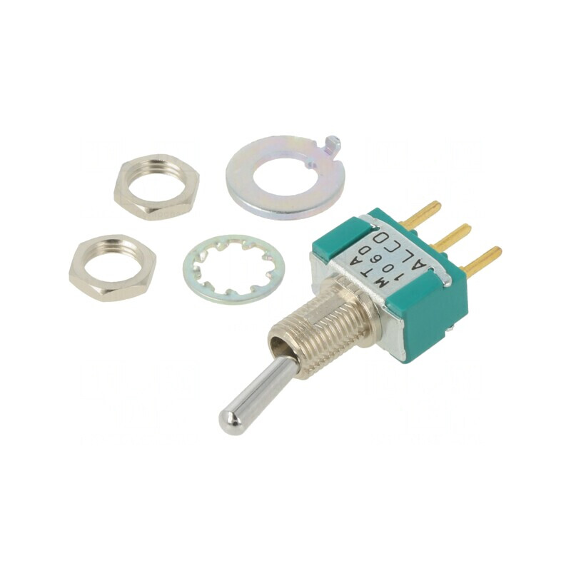 Comutator Basculant SPDT 2 Poz ON-ON 3A/250VAC | Electronic-mag.ro | Componente Electronice