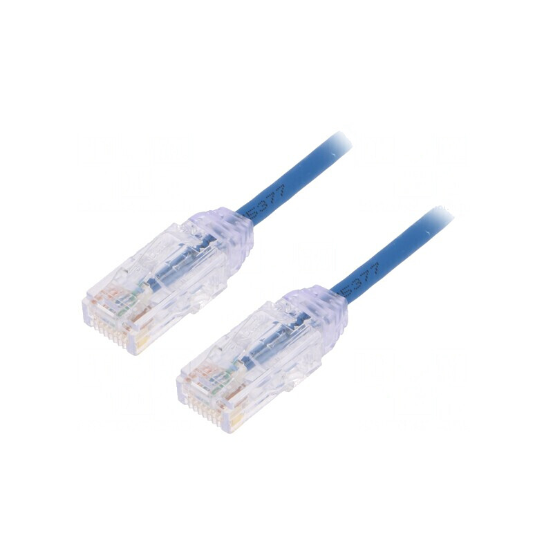 Patch Cord UTP Cat6 Albastru 3m 28AWG LSZH | Electronic-mag.ro | Componente Electronice