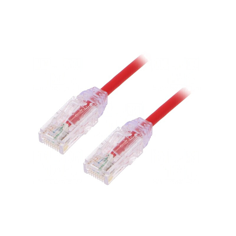 Patch Cord UTP Roșu 3m 28AWG LSZH | Electronic-mag.ro | Componente Electronice