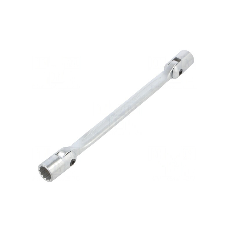 Cheie Tubulară cu Articulație 12mm și 13mm Oțel Crom-Vanadium | Electronic-mag.ro | Componente Electronice