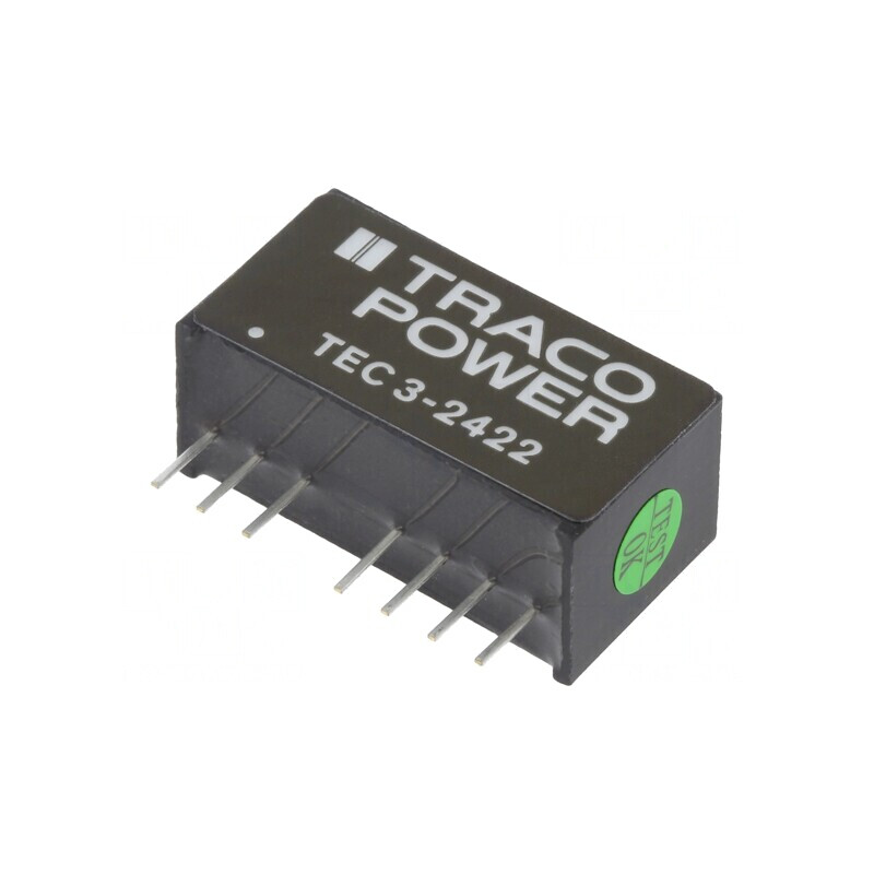 Convertor DC/DC 3W 18-36V la 12V și -12V SIP8 | Electronic-mag.ro | Componente Electronice