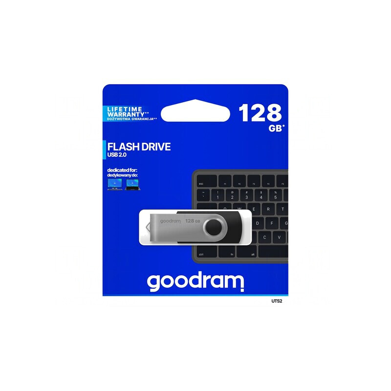Memorie USB 2.0 128GB neagră | Electronic-mag.ro | Componente Electronice